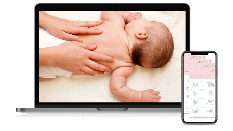 Onlinekurs Babymassage